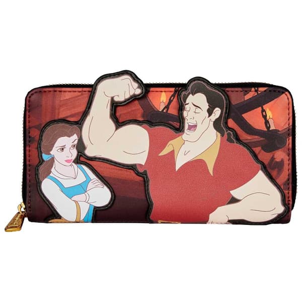 Loungefly Pung Skønheden Og Udyret Gaston Disney Flerfarvet