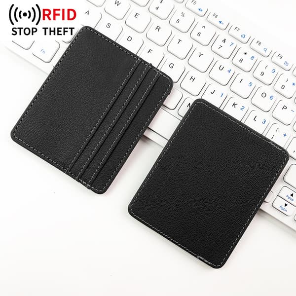 INF RFID slim bærbar kredittkortveske