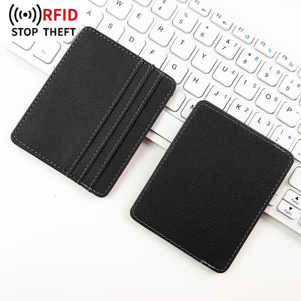 INF RFID slim bærbar kredittkortveske