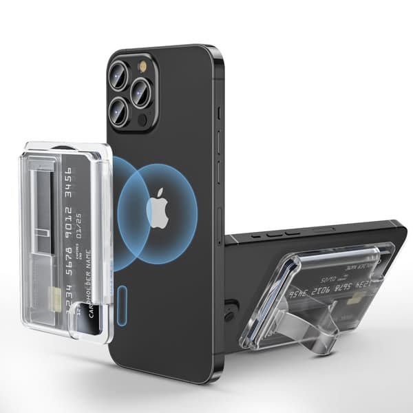INF Magnetisk kortholder telefonstativ for iPhone15/14/13/12