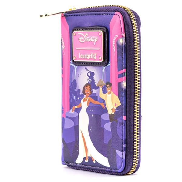 Loungefly Plånbok The Princess And The Frog The Frog Lila