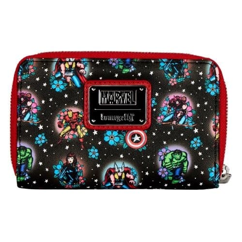 Loungefly: Marvel - Avengers Tattoo Zip Around Wallet