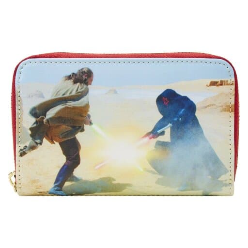 Loungefly: Star Wars - Scenes Phantom Menace Zip Around Wallet