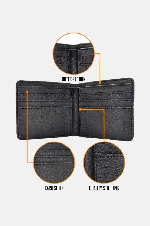 Greateful Dead Band Logo Bifold Wallet One Size