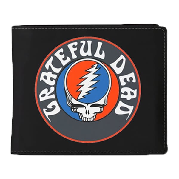 Greateful Dead Band Logo Bifold Wallet One Size
