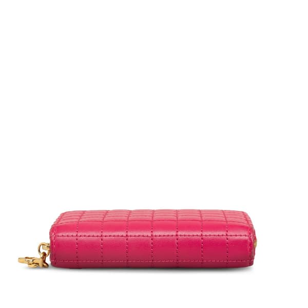 Pre-owned Celine C Charm Coin Pouch Pink