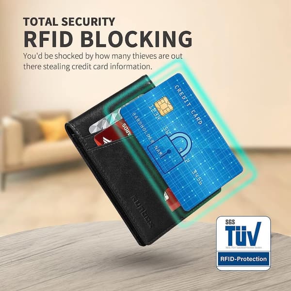 INF Miesten RFID-varkaudenesto Airtag-korttiteline