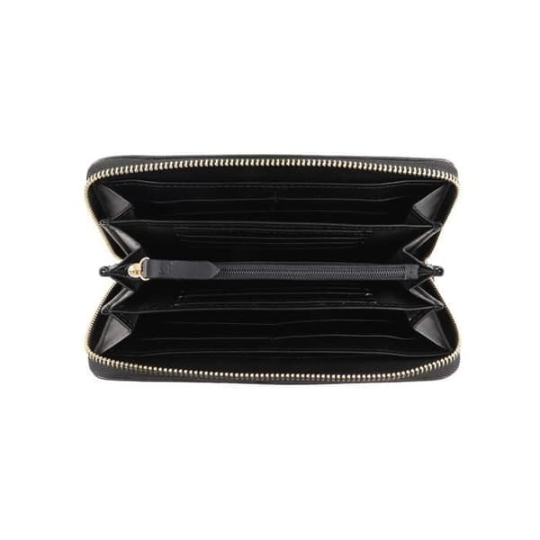 VALENTINO Noodles Zip Around Wallet Nero [181760] - myntväska