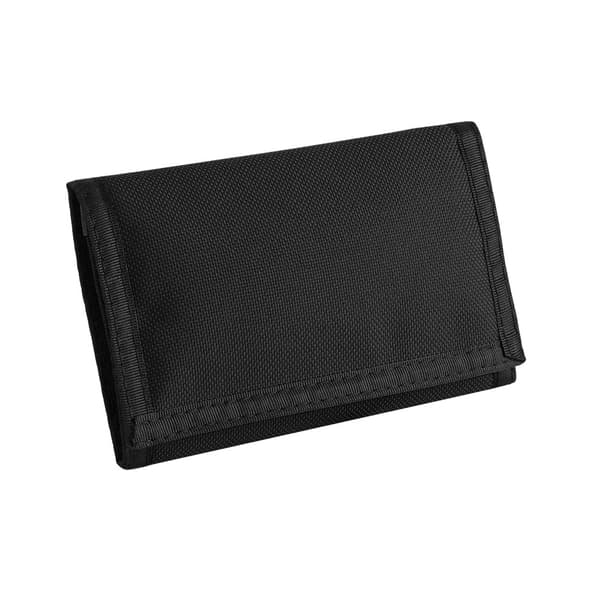 Bagbase Stickad plånbok Black One Size