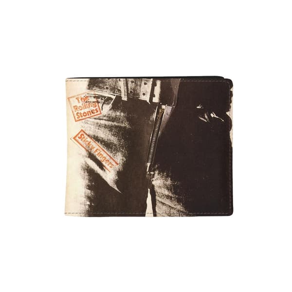 RockSax Sticky Fingers The Rolling Stones Wallet Black/Red One Size