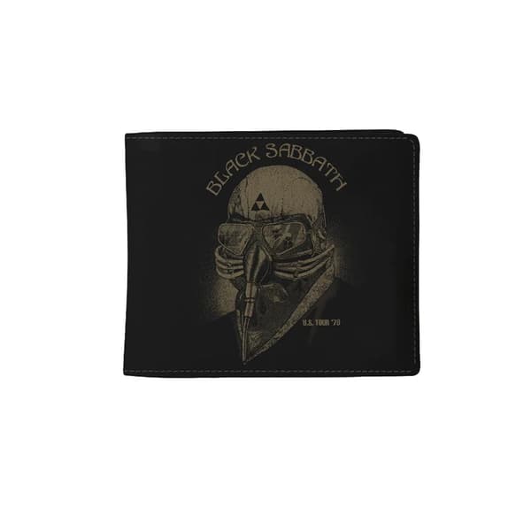 RockSax 1978 Tour Black Sabbath Plånbok Black/Grey One Size
