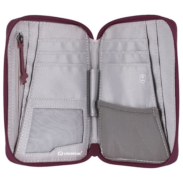 Lifeventure Plånbok Rfid Mini Travel Lila