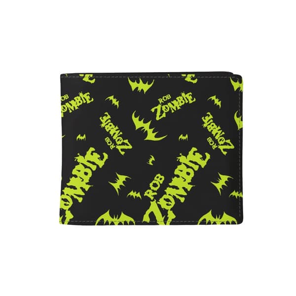 RockSax Plånbok Bats Rob Zombie Black/Green One Size