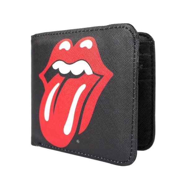 RockSax Classic Tongue The Rolling Stones Wallet Black/Red One Size