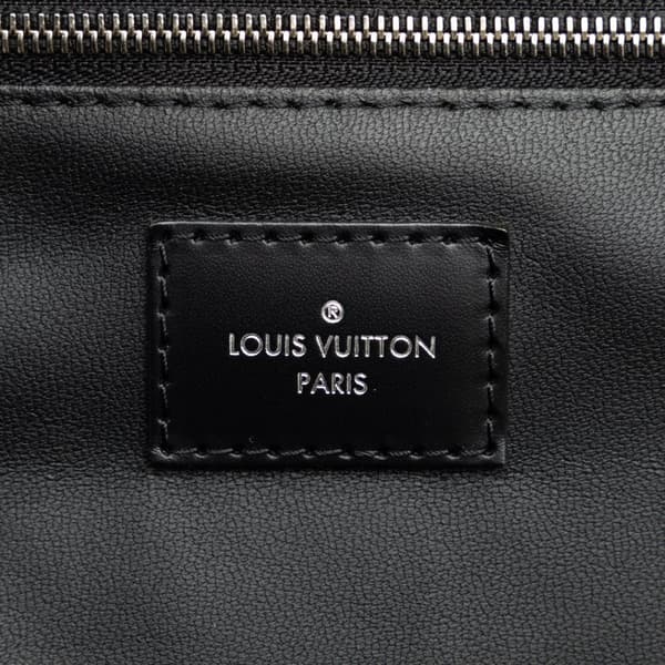 Pre-owned Louis Vuitton Damier Graphite Toiletry Pouch Black