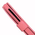 Miniatyrbild 2 av 4: Foliofodral för OnePlus X plånboksformat i rosa eco-läder med dubbel invändig flik, korthållare, stängning