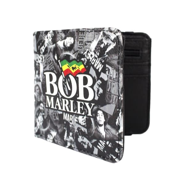 RockSax Collage Bob Marley Wallet