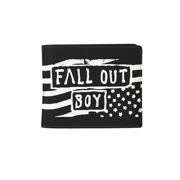 RockSax Flagga Fall Out Boy Plånbok Black/White One Size