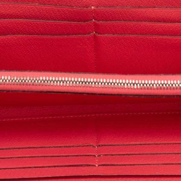 Pre-owned Hermès Chevre Classic Kelly Wallet Pink