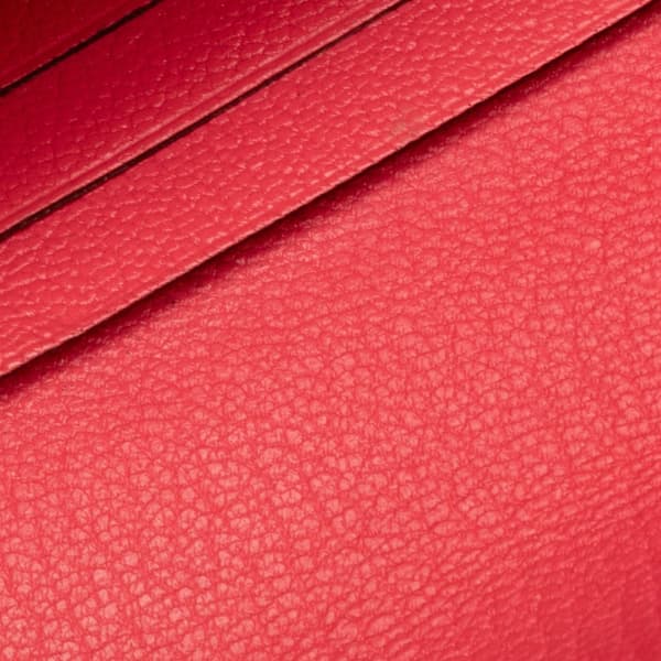 Pre-owned Hermès Chevre Classic Kelly Wallet Pink