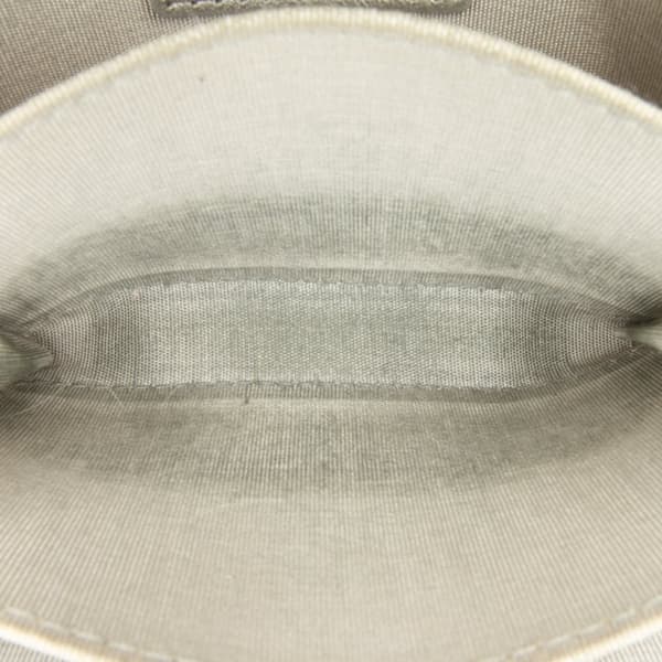 Pre-owned Chanel CC Caviar Zip Coin Pouch Gray