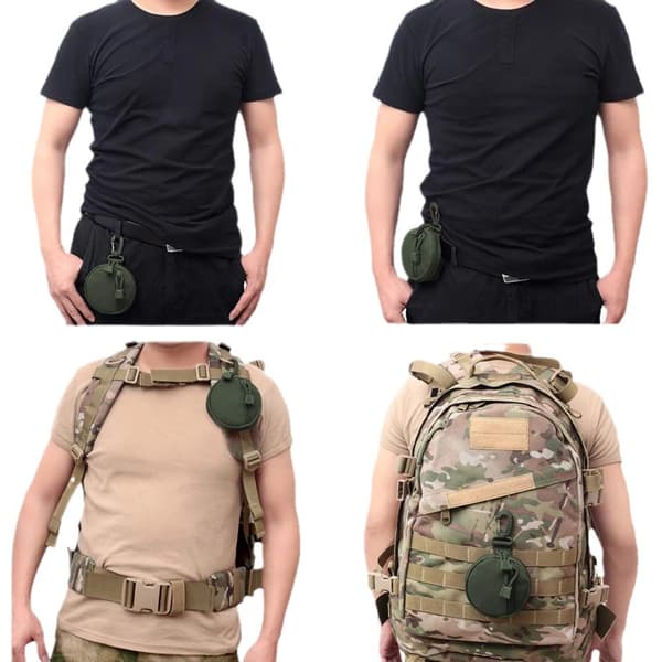 INF Bærbar Mini Tactical Pocket Wallet
