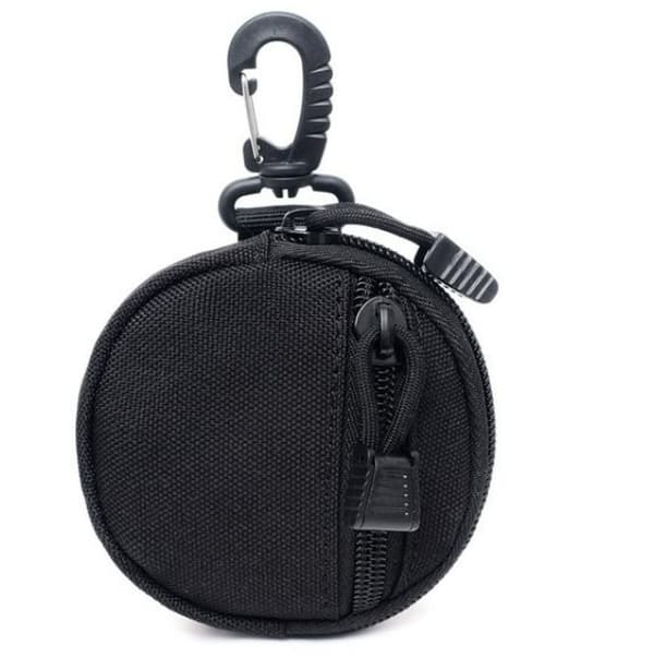 INF Bærbar Mini Tactical Pocket Wallet Sort