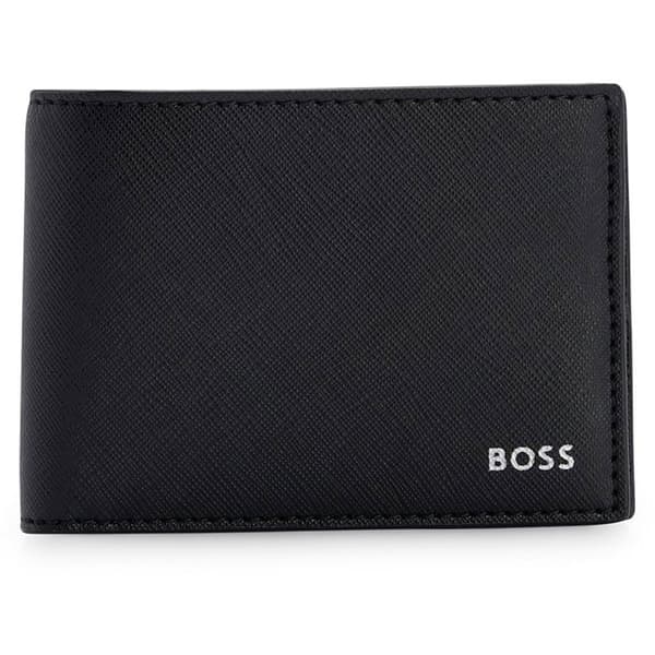 Boss Lompakko Zair 6 10247449 01 Musta  Mies