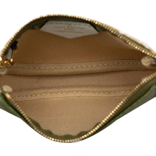 Pre-owned Louis Vuitton Monogram Giant Micro Pochette Accessoires Green
