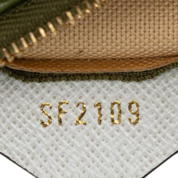 Pre-owned Louis Vuitton Monogram Giant Micro Pochette Accessoires Green