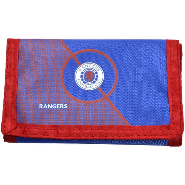 Rangers FC Centre Spot Tri-Fold Wallet Blue/Red One Size