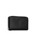 Miniatyrbillede 2 af 10: Pre-owned Gucci Microguccissima Zip Around Long Wallet Black