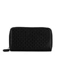 Miniatyrbillede 1 af 10: Pre-owned Gucci Microguccissima Zip Around Long Wallet Black
