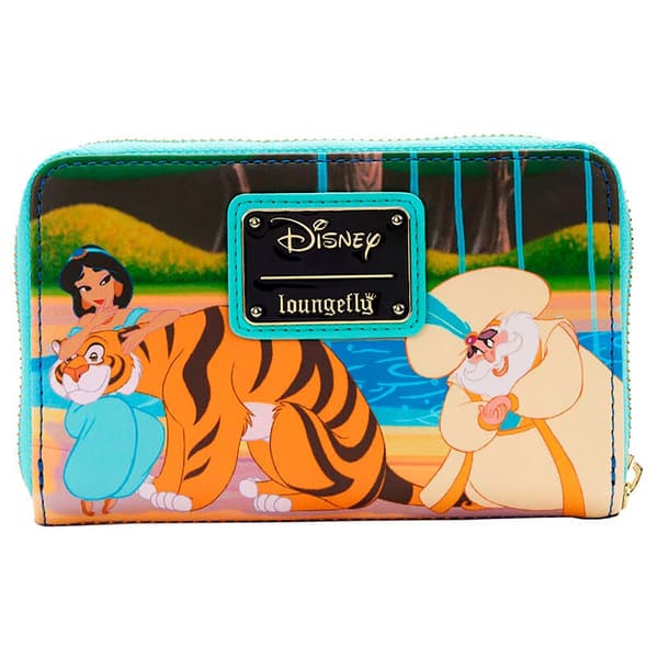Loungefly Aladdin Plånbok Jarmine Disney Guld  Man