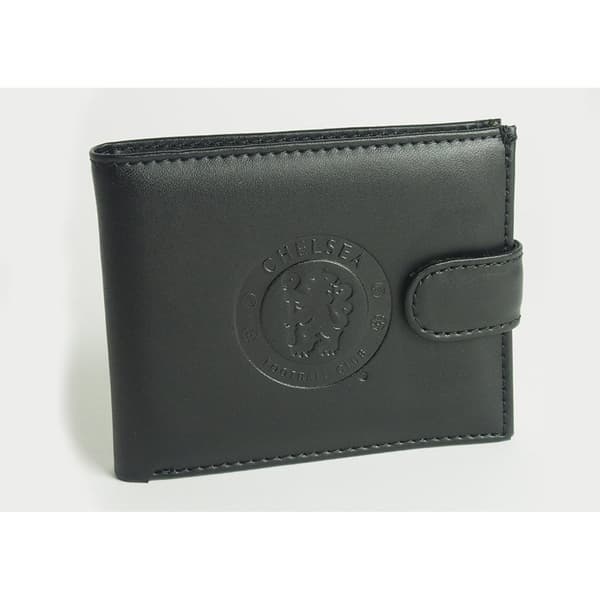 Chelsea FC Crest läderplånbok Black One Size