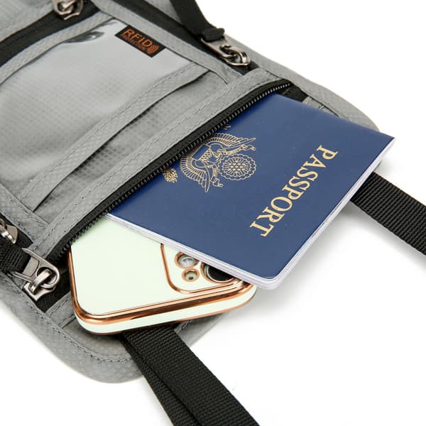 INF RFID-blokkerende passholder og reiselommebok
