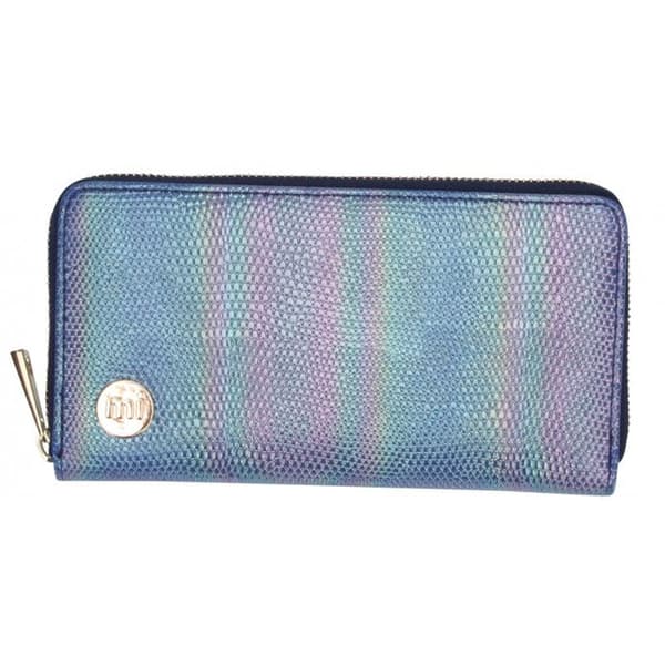 Guld Zip Purse Mi-Pac plånbok - Blå