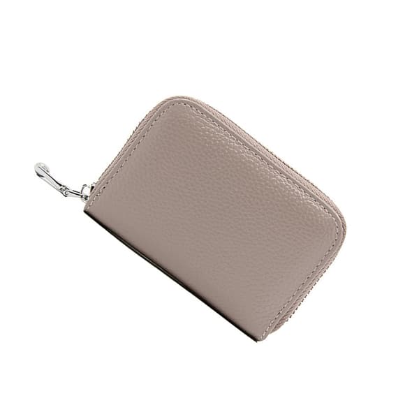 INF Läderkorthållare / Plånbok med RFID-Blockering 0