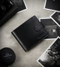 Miniatyrbild 2 av 10: Velká pánská kožená peněženka s RFID Protect - Cavaldi
