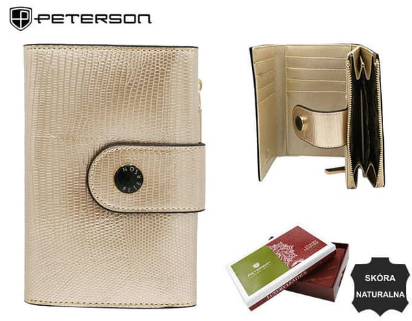 Elegant damepung i læder - Peterson