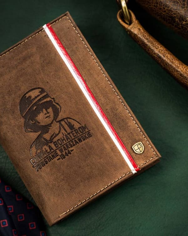 Pánská kožená peněženka s patriotickým motivem - Peterson