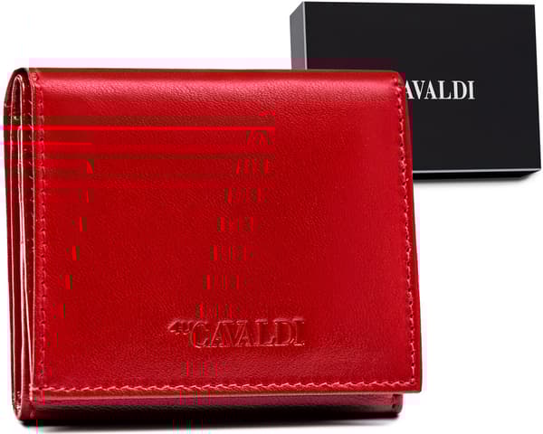 Elegantní, kožená dámská peněženka - Cavaldi