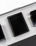 Miniatyrbillede 5 af 10: Stor, læder pung til mænd med RFID-system uden udvendig lås - Rovicky