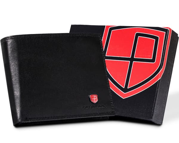 Pánská kožená peněženka s RFID Protect - Peterson