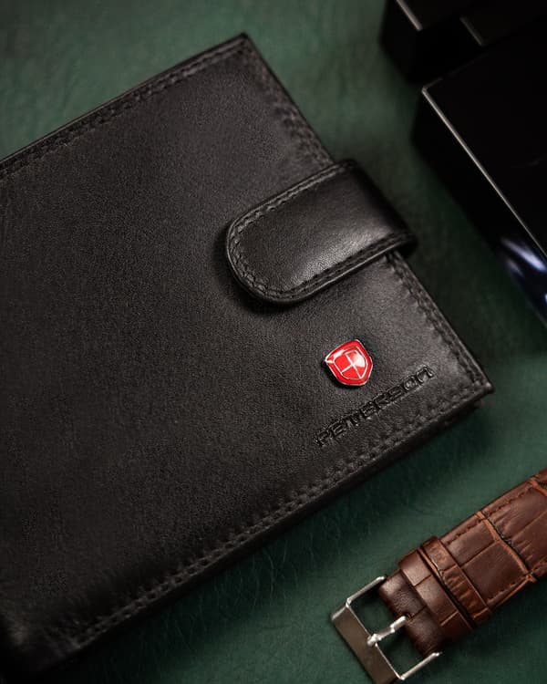 Pánská peněženka na zip se systémem RFID Protect - Peterson