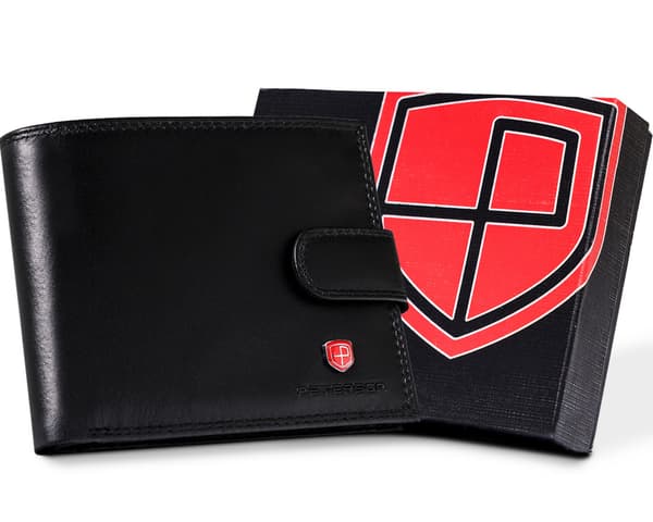 Pánská peněženka na zip se systémem RFID Protect - Peterson