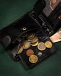 Miniatyrbillede 10 af 10: Gavesæt: pung og nøglering i læder til mænd - Peterson