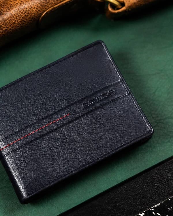 Velká, kožená pánská peněženka s RFID systémem - Rovicky