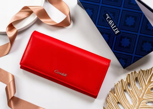 Elegantní, velká dámská peněženka z ekologické kůže - 4U Cavaldi