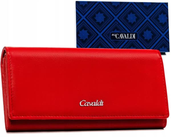 Elegantní, velká dámská peněženka z ekologické kůže - 4U Cavaldi